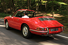 Porsche 901 Cabriolet Prototyp (1964) - sieht aus wie eine Fotomontage - das Auto existiert aber genauso