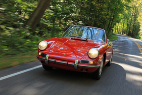 Porsche 901 Cabriolet Prototyp (1964) - von vorne ein ganz normales 901/911-Modell