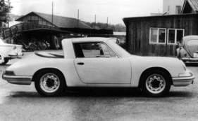 Porsche 901 Targa (1965) - nicht fahrbereite Geschmacksstudie auf 356-Bodengruppe