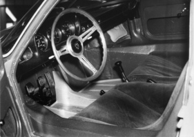 Porsche 904 (1964) - Blicks ins Interieur am Genfer Automobilsalon 1964