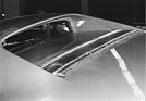Porsche 904 (1964) - Lufteinlass zur Kühlung des Motors, gesehen am Genfer Automobilsalon 1964