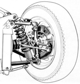 Porsche 904 Carrera GTS (1964) - Aufhängungen vorne