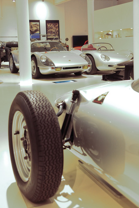 Porsche 904 Carrera GTS (1964) - alle Wagen sind mit dem Fuhrmann-Motor ausgerüstet - Prototyp Automuseum