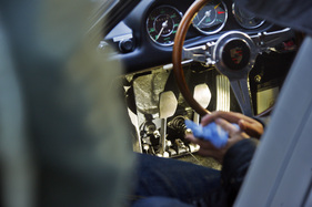 Porsche 904 GTS (1964) - Blick ins Interieur - am Roßfeldrennen 2013