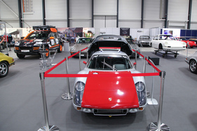 Porsche 904 GTS (1964) - mit Sechszylindermotor, auf dem Stand von Porsche Classic Partner Zürich - Swiss Classic World Luzern 2021