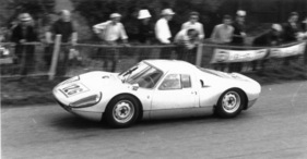 Porsche 904 GTS (1965) - Herbert Müller am Bergrennen von Ollon-Villars 1965
