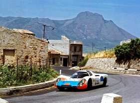 Porsche 907-029 Targa Florio (1968) - Hans Hermann, Jochen Neerpasch bei der Targa Florio 1968
