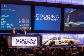 Porsche 907 (1968) - Lot 66 an der Gooding & Co Versteigerung von Amelia Island 2014 - Zuschlag für den Daytona-Sieger bei USD 3,3 Millionen