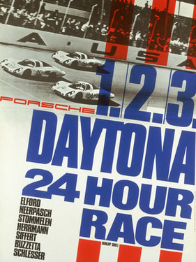Image: Porsche 907-8 (1968) - The Type 907-8 delivers a triple victory at the 24 Hours of Daytona and a first place at the 12 Hours of Sebring