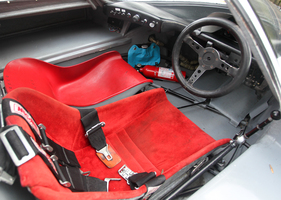 Porsche 907 LH (1968) - Cockpit - angeboten an der Gooding & Co Versteigerung in Amelia Island am 7. März 2014 Porsche 907 LH (1968) - Cockpit - angeboten an der Gooding & Co Versteigerung in Amelia Island am 7. März 2014