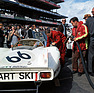 Image: Porsche 907 LH Coupé (1968) - Rico Steinemann and Dieter Spoerry finished second overall in the 1968 24 Hours of Le Mans. Valentin Schäffer is on the right.