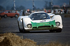 Bild: Porsche 908 KH (1968) – Vic Elford am 500-km-Rennen im österreichischen Zeltweg.