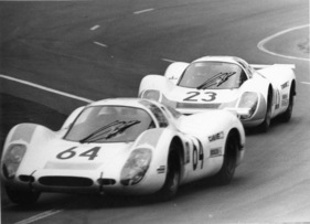 Porsche 908 LH (1968) - Platz 2 bei den 24 Stunden von Le Mans 1969 für Herrmann/Larrousse
