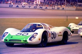 Porsche 908 LH (1969) beim 24 Stunden Rennen von Daytona 1969 - Jo Siffert im #50 Porsche 908 Langheck