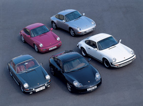 Porsche 911 (1965) - fünf Generationen 911-er Porsche bis zum 996