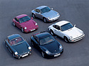 Porsche 911 (1965) - fünf Generationen 911-er Porsche bis zum 996