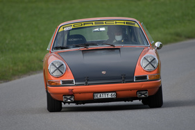 Porsche 911 (1966) an der Bergprüfung Altbüron 2017 - Feld 2