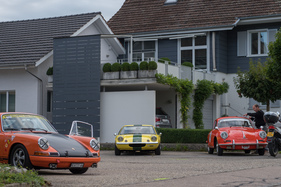 Porsche 911 (1966) an der Bergprüfung Altbüron 2017 - Feld 2