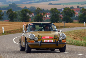 Porsche 911 (1971) an der RAID Suisse-Paris 2016