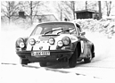 Bild: Porsche 911 (1972) - Waldegaard-Helmér an der Rallye Monte Carlo