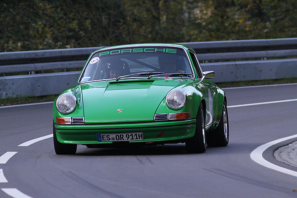 Porsche 911 (1972) am Jochpass Memorial 2011 (Start-Nr. 161)