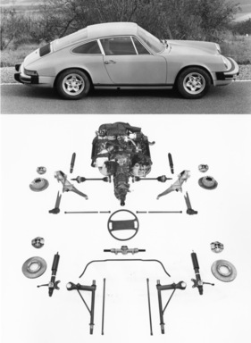 Porsche 911 (1975) - Einblick in die Technik