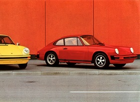 Porsche 911 (1975) - auch das G-Modell wurde gerne in Rot bestellt