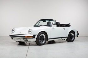 Porsche 911 3,2l Cabrio (1988) - als Lot 11 an der Auctionata "Porsche Only" Versteigerung vom 12. Dezember 2015