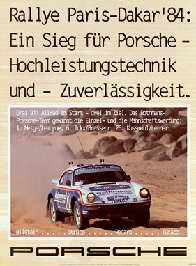 Porsche 911 4x4 Paris-Dakar (1984)