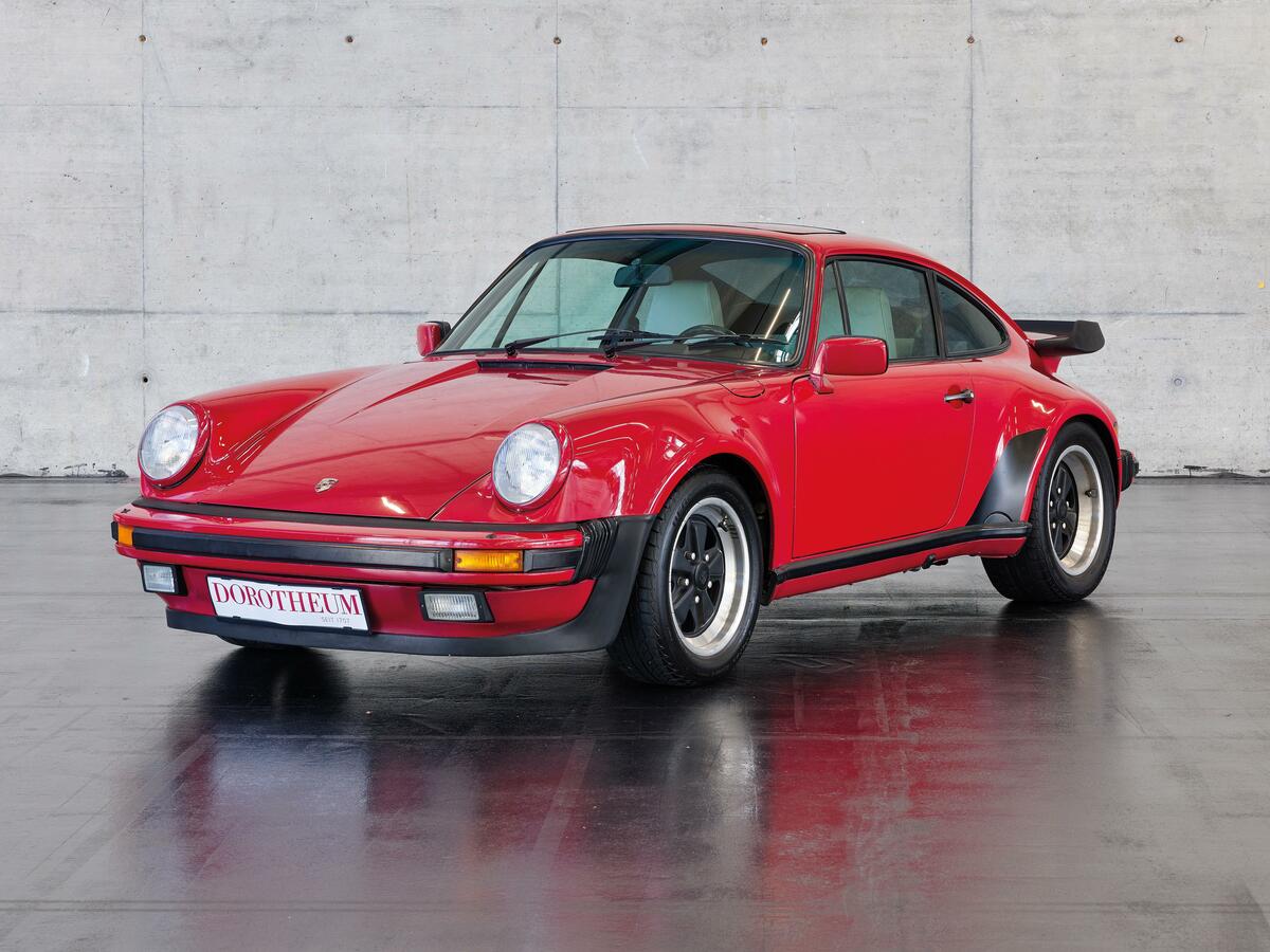 Porsche 911 (930) Turbo 3.3 (1987) - als Lot 38 angeboten an der Dorotheum-Versteigerung an der Classic Expo Salzburg am 15. Oktober 2022