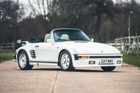 Porsche 911 (930) Turbo SE G50 ‘Flachbau’ Cabriolet (1989) - als Lot 253 an der Silverstone Auctions Race Retro Versteigerung 2021