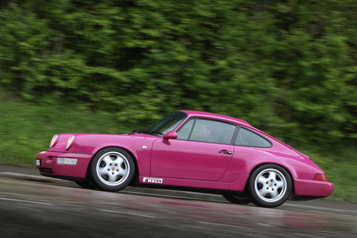 Porsche 911 (964) Carrera RS (1992) - dank niedrigem Gewicht und minimaler Elektronik ein ehrlicher Sportwagen