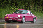 Porsche 911 (964) Carrera RS (1992) - im Regen sollte man das Gaspedal etwas vorsichtiger behandeln
