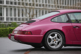 Porsche 911 (964) Carrera RS (1992) - massive Stossfänger in Wagenfarbe, Kennzeichen der 964-er-Generation