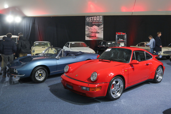 Porsche 911 (964) Turbo II 3.6 (1993) - "Gstaad Classic Car Auction" der Oldtimer Galerie Toffen am 29 Dezember 2023 (Lot 147)
