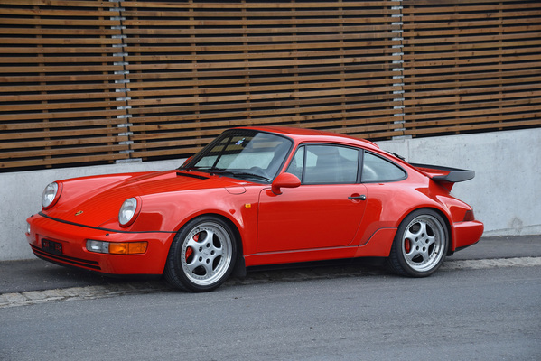 Porsche 911 (964) Turbo II 3,6 (1993) - gemeldet als Lot 126 an der Versteigerung der Oldtimer Galerie in Gstaad am 29. Dezember 2018