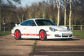 Porsche 911 (996) GT3 RS (2004) - als Lot 250 an der Silverstone Auctions Race Retro Versteigerung 2021