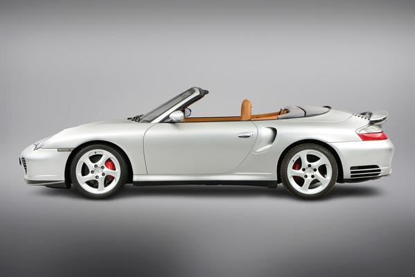 Image: Porsche 911 (996) Turbo Cabriolet Prototype (2000) - in the special show "Beyond Performance - 50 Years of Porsche Turbo" at the Prototype Car Museum