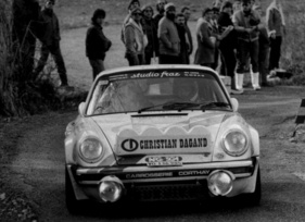 Porsche 911 - Beste Schweizer im Porsche Carrera beim Rallye Monte Carlo 1983