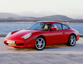 Image: Porsche 911 Carerra (Type 996) (2001) - The new 3.6-liter engine has been impressing since September 2001 with variable valve lift and an output of 320 hp