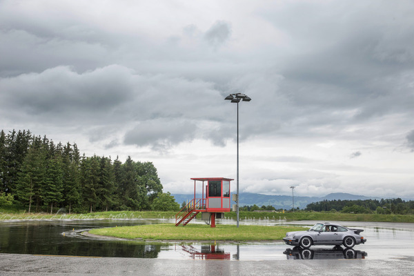 Porsche 911 Carrera (1975) – beim TCS-Fahrtraining für Oldtimer