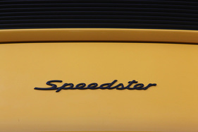 Porsche 911 Carrera 2 Speedster "Turbo Look" (1993) - Speedster-Schriftzug auf dem Heck