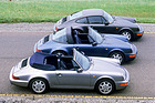 Image: Porsche 911 Carrera 2 (Type 964) (1989) - The successor model to the 911 Carrera will be equipped with a regulated catalytic converter and anti-lock braking system and will be offered in Coupé, Targa and Cabriolet versions