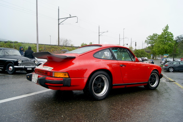 Porsche 911 Carrera 3.2 (1984) – Oldtimer-Treff Shopping-Raststätte Würenlos 2024