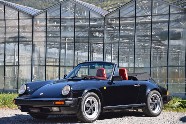 Porsche 911 Carrera 3,2 Cabriolet (1985) - nachgemeldet als Lot 53A an der Versteigerung der Oldtimer Galerie Toffen am 20. Oktoberl 2018