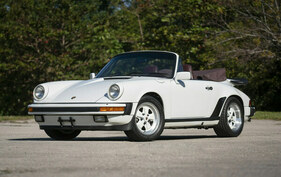 Porsche 911 Carrera 3.2 Cabriolet (1986) - als Lot 98 angeboten an der Gooding & Co Amelia Island Versteigerung am 4. März 2022