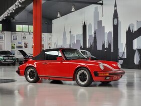 Porsche 911 Carrera 3.2 Cabriolet (1987) – angeboten an Catawiki-Versteigerung "75 Jahre Porsche" bis 30. Juni 2023 (1987)