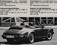 Porsche 911 Carrera 3,2-Liter  - 231/217  PS (DIN) Benzineinspritzung