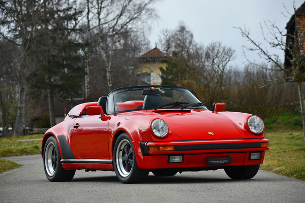 Bild: Porsche 911 Carrera 3.2 Speedster (1989) - als Lot 47 an der Versteigerung der Oldtimer Galerie in Toffen am 28. März 2020
