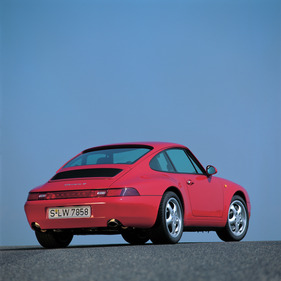 Porsche 911 Carrera 4 3.6 (1995) - der 993 in Rot